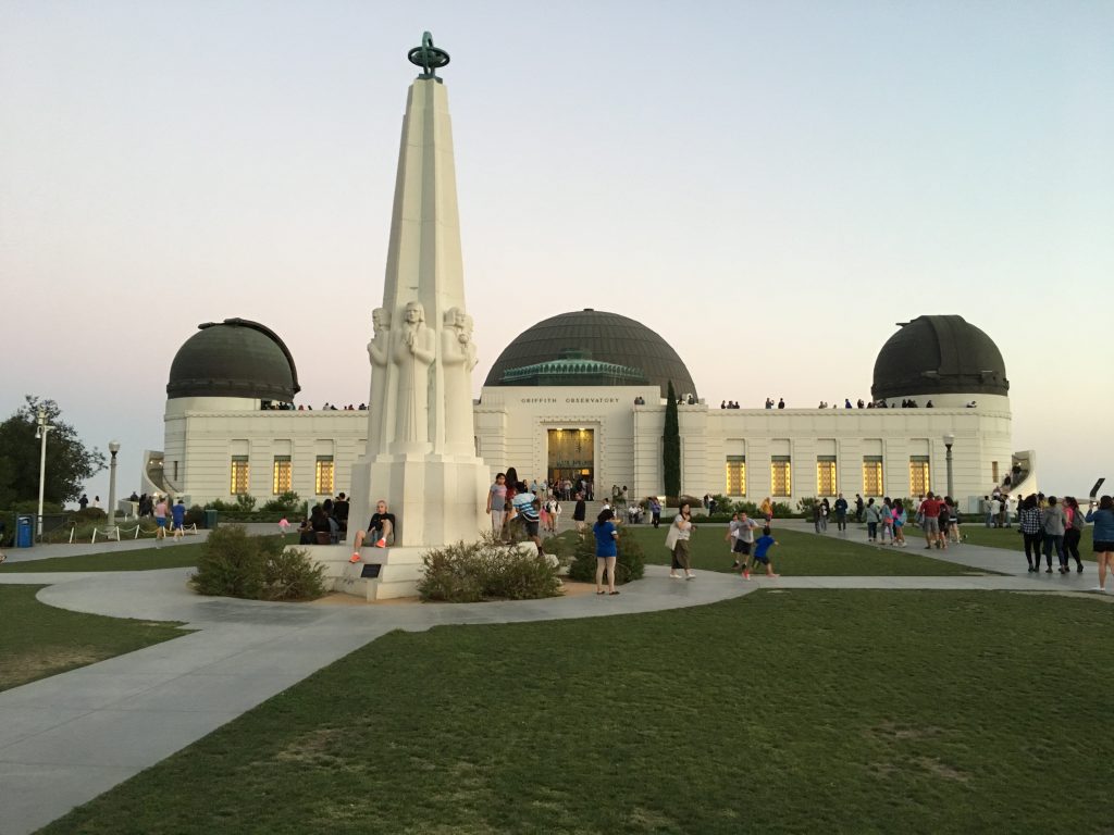 Griffith Observatory - Západ USA